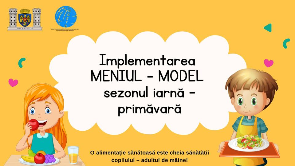 Meniul copiilor iarnă- primăvară